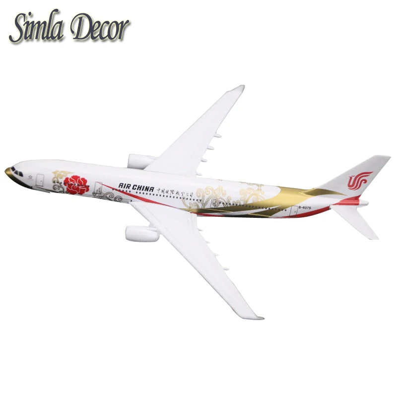 16 см Diecast металлические Air China A330 авиакомпаний модель самолета Airbus 330 Airways Модель