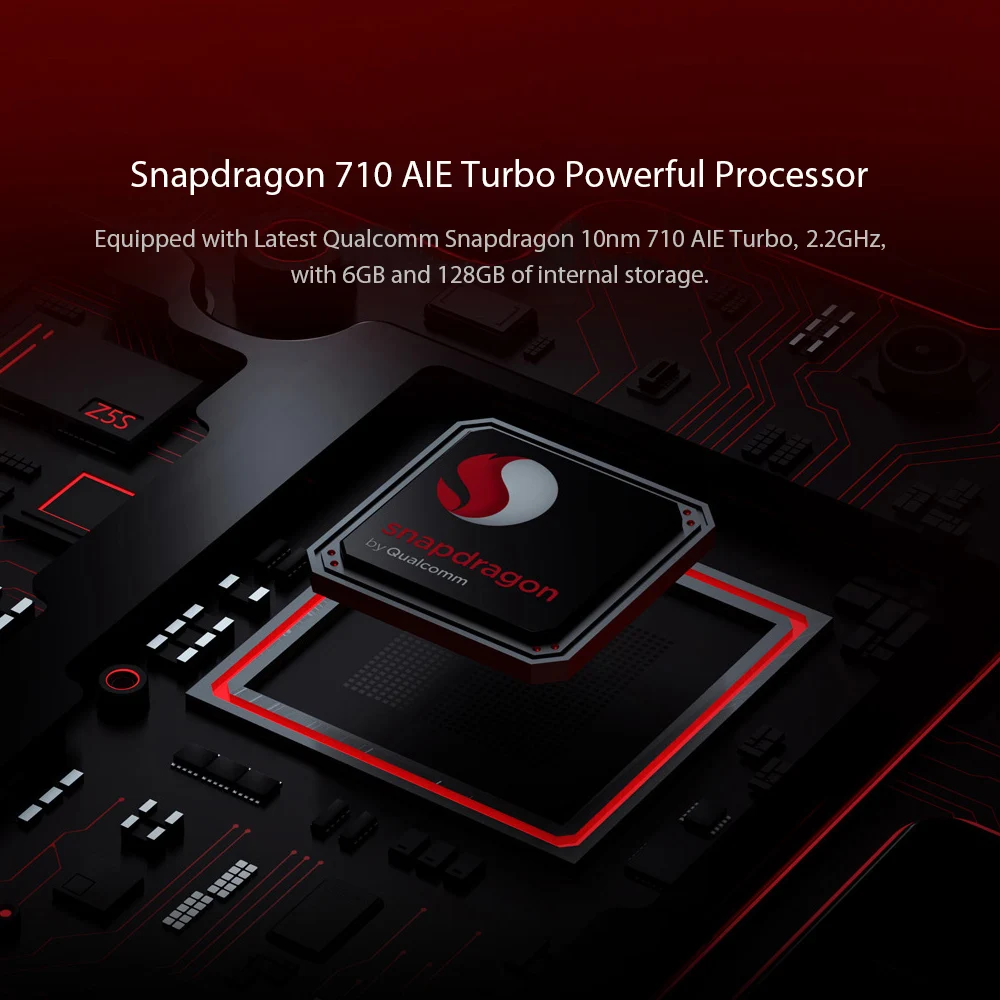 Оригинальный Lenovo Z5S L78071 ZUI 4G FDD LTE 6 3 &quotQHD 2340X1080 мобильный телефон Snapdragon SDM710