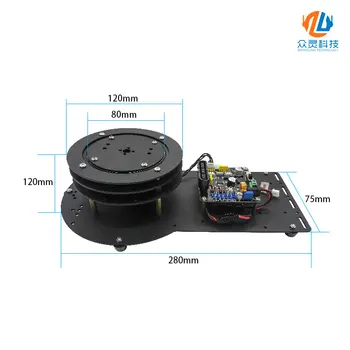

1 Degree of Freedom Steering Gear Can Be Set Up 180 Rotating Yuntai/bus / 270 Rotation Timing Ring