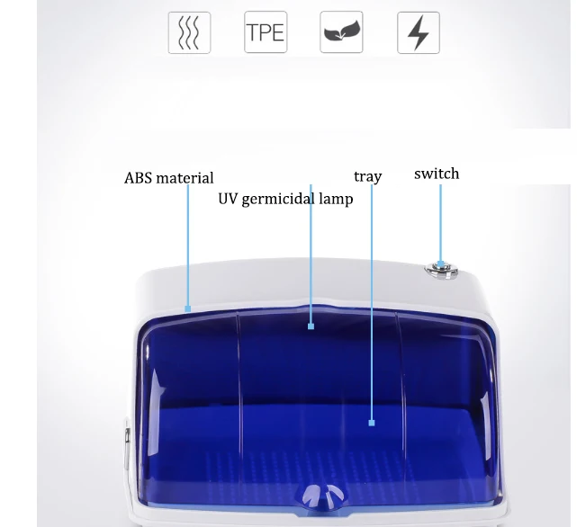 Шкафы для дезинфекции ультрафиолетового озона для салона красоты Инструменты для ногтей стерилизация бытовая техника аксессуары для личной гигиены
