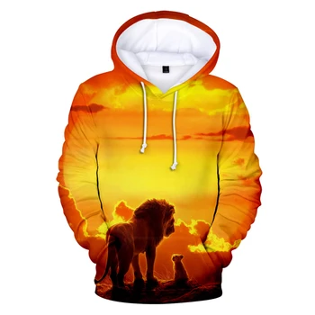 

Hot Animation 3D The Lion King Hoodies Men Women Sweatshirt Long Sleeve Autumn Hoodie Fashion Streetwear The Lion King 3D Hoodie
