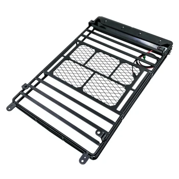 

Metal Roof Rack Luggage Bracket For 1/ 10 Rc Crawler Car Wrangler D90 Axial Scx10