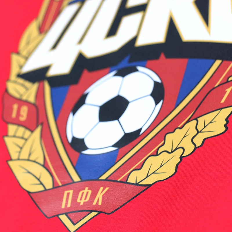 Центральная ЦСКА, Россия, логотип, футболка, топ, Лайкра, Хлопок, Мужская футболка, дизайн, высокое качество, цифровая струйная печать