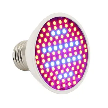 

E27 10W LED Plant Grow Light 106 LED Beads Full Spectrum Lamp for Indoor Hydroponic Plant Cultivation Seedling