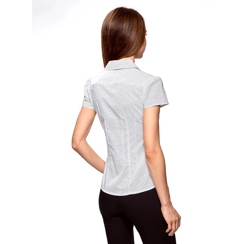 oodji Блузка принтованная из легкой ткани женская 21407022 9 12836|blouses and shirts|shirts blousesblouse