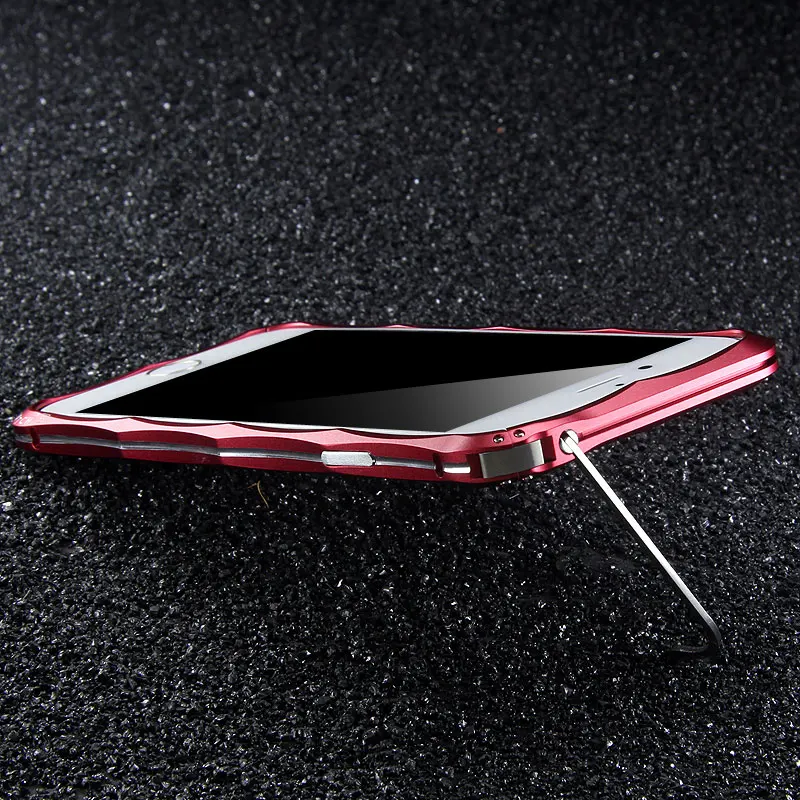 bilder für Original iMatch Bumper Für iPhone 6 6 s/Plus Exquisite Diamant-shaped Aluminium Metall Auto Mit unsichtbare Halter bilder für Original iMatch Bumper Für iPhone 6 6 s/Plus Exquisite Diamant-shaped Aluminium Metall Auto Mit unsichtbare Halter