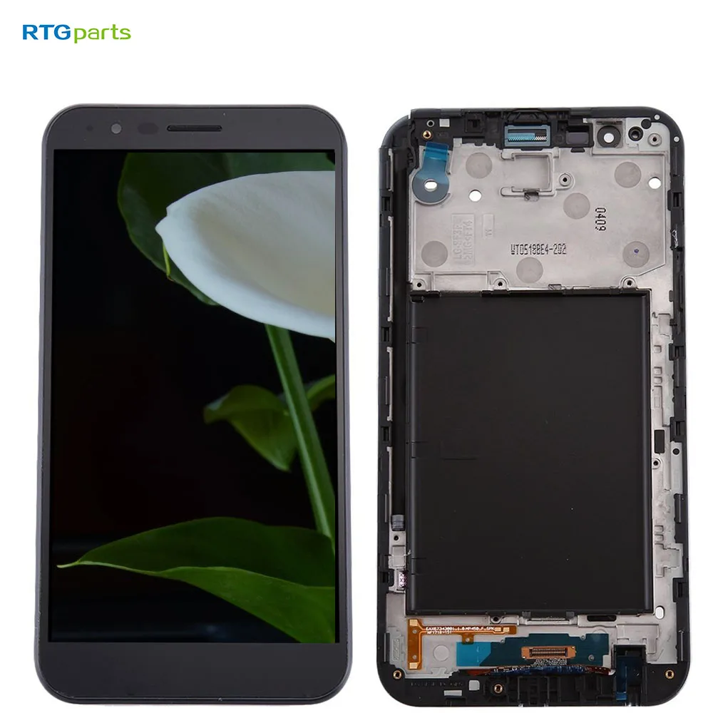 Lg Stylo 3 Lcd Screen Replacement With Frame RTGparts For LG Stylo 2 Stylus 2 LS775 K520 K540 K520DY Replacement LCD