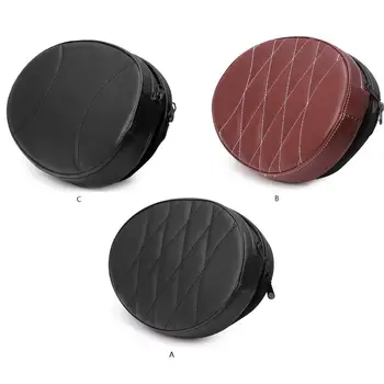 

Universal Motorcycle Passenger Sissy Bar Pad Rear Pillion Backrest Cushion Fit For Harley Touring Road Glide 2007-2019 New