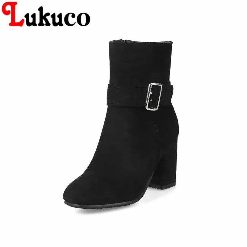 

2018 small square toe style size to 48 lady boots high quality low price Global Shopping Festival 2017 super bargain women boots