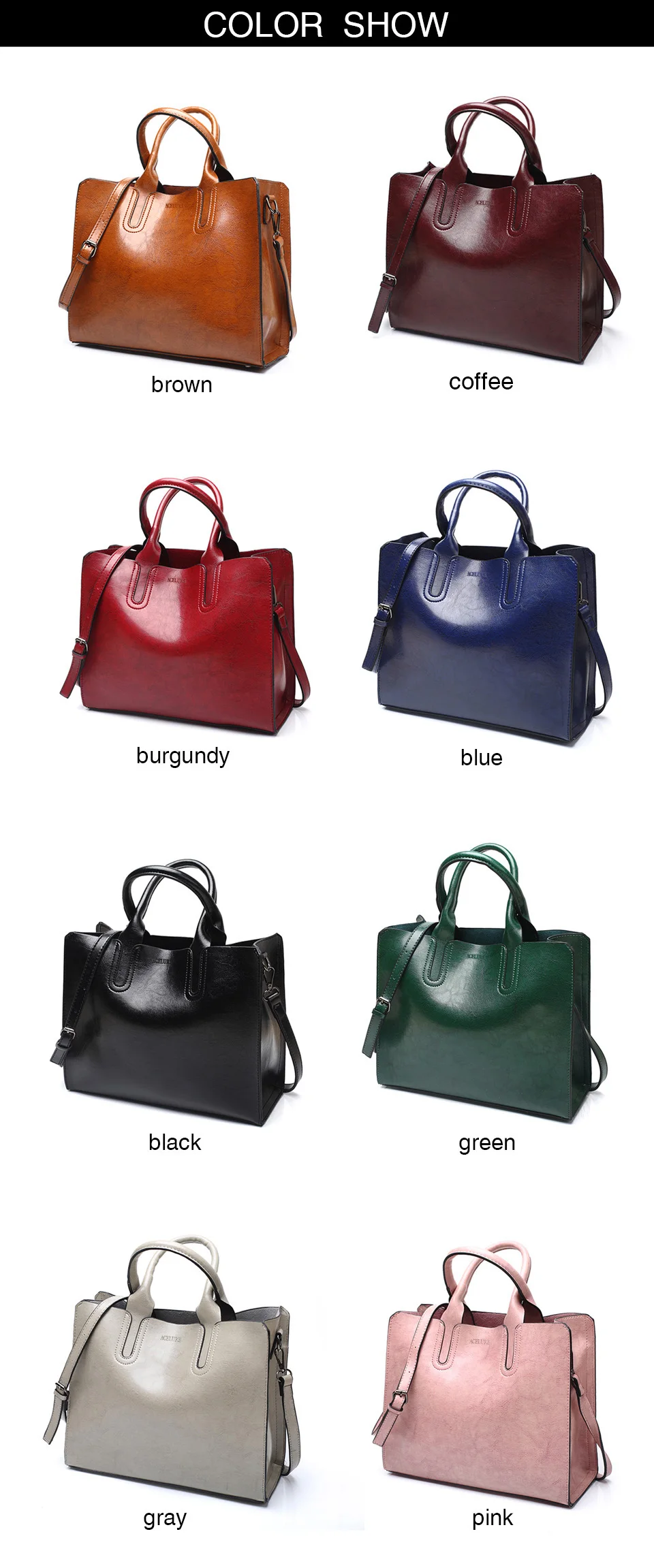 Trunk Tote Spanish Brand Leather Big High Quality Casual Female Shoulder Handbags_03