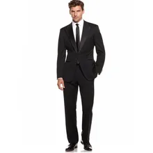 new suit One Button man suits men wedding suits for men Groom Groomsmen Tuxedos best men wedding suits custom(Jacket+Pants)