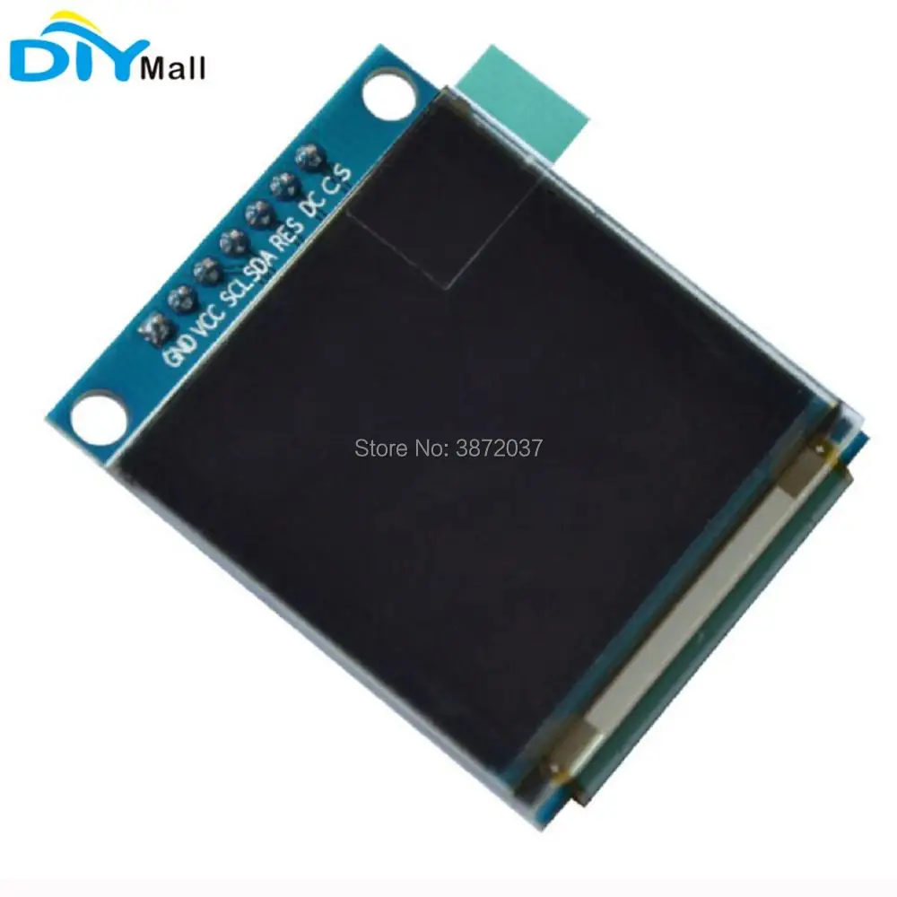 Цветной модуль органического светодиода SPI SSD1351 1 5 дюйма 128 каналов драйвер * для