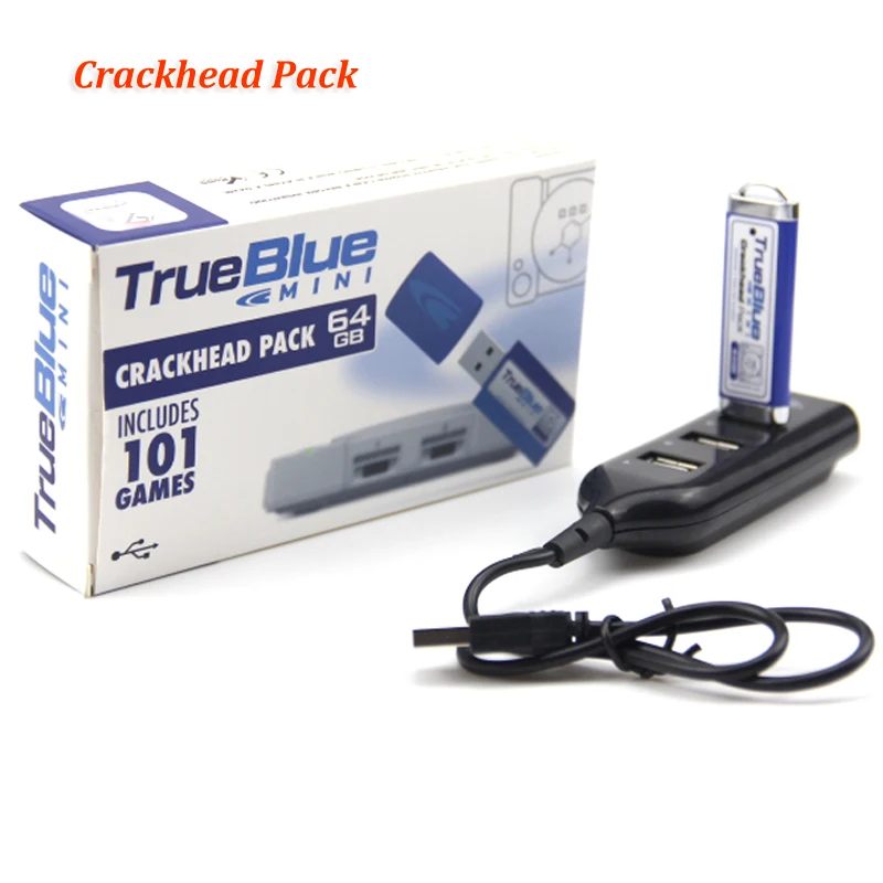 True blue mini Fight Pack 32 Гб с 58 играми/METH PACK 64 ГБ с 101 играми/CRACKHEAD PACK 64 ГБ с 101 игры для ps1 консоли