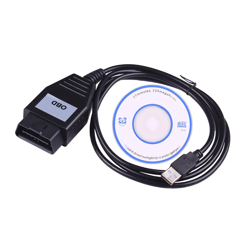 Для FoCOM устройства OBD USB интерфейс для Ford VCM OBD диагностический кабель сканера Поддержка многоязычного профессионального устройства