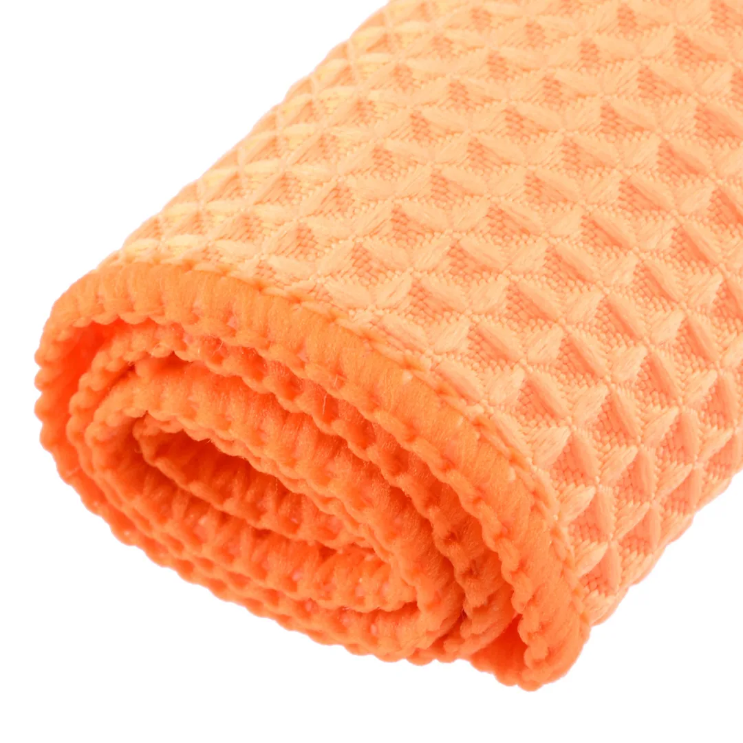 40*40cm Car Wash Towel Microfiber Waffle Pattern Cleaning Towel Soft Car Cleaning Wash Dry Polishing Detail Cloth