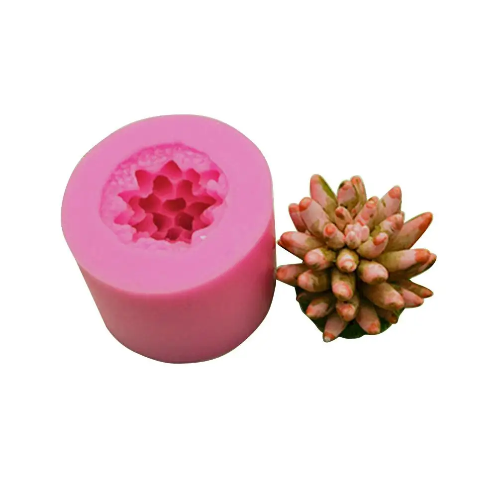 

Succulent Silicone Mold Aromatherapy Plaster Pot Soap Mould Handmade for Kitchen Fondant Cake Decoration DIY Clay Craft Tools