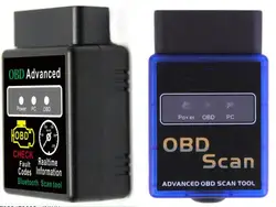 Универсальный 2 цвета ELM327 Bluetooth HH OBD Расширенный OBDII OBD2 ELM 327 Авто диагностический сканер Код читателя сканирования