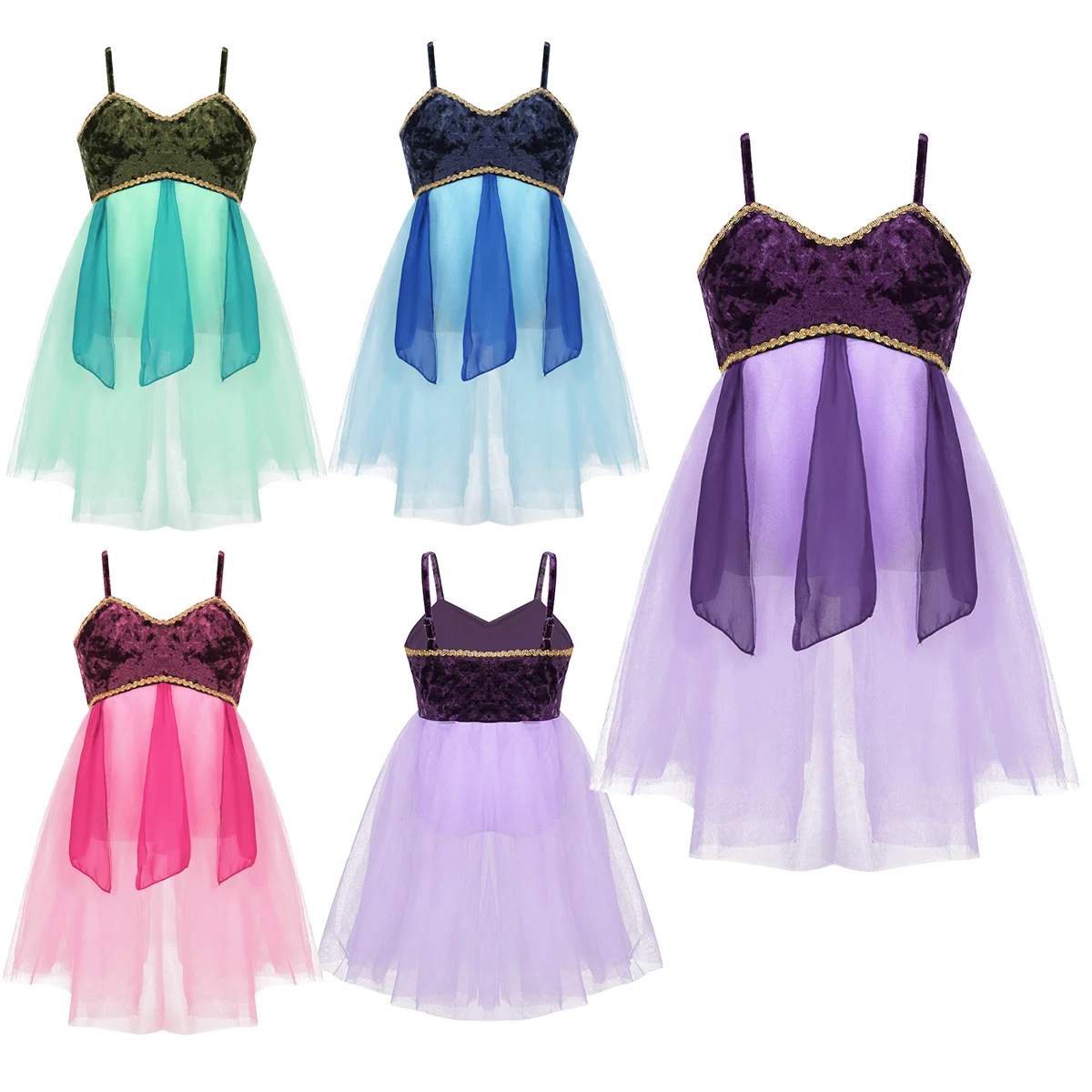 In Stock.Lyrical,Greek Dance Leotard Costume,Competition,Festival.Contemporary