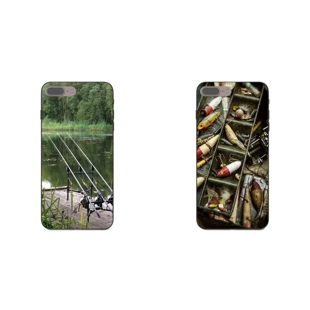 

Southern Blue Fish Fishing Lake Tackle Box For Xiaomi Redmi Note 2 3 4 4A 4X 5 5A 6 6A Plus Pro S2 Y2 Soft Cellphone Black