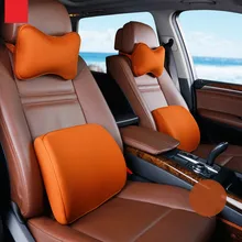 Производители прямого пространства памяти хлопок, Автомобильная подушка, четыре сезона общего ледяной шелк, Автомобильная подушка в виде кости подушка для шеи