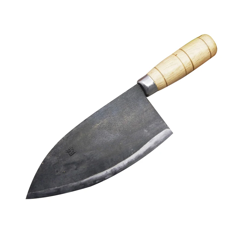 

CZQ Handmade Clip Steel Round Belly Kill Fish Knife Hotel Seafood Cutting Knives Outdoor Filleting Farm Fish Slaughtering Knife