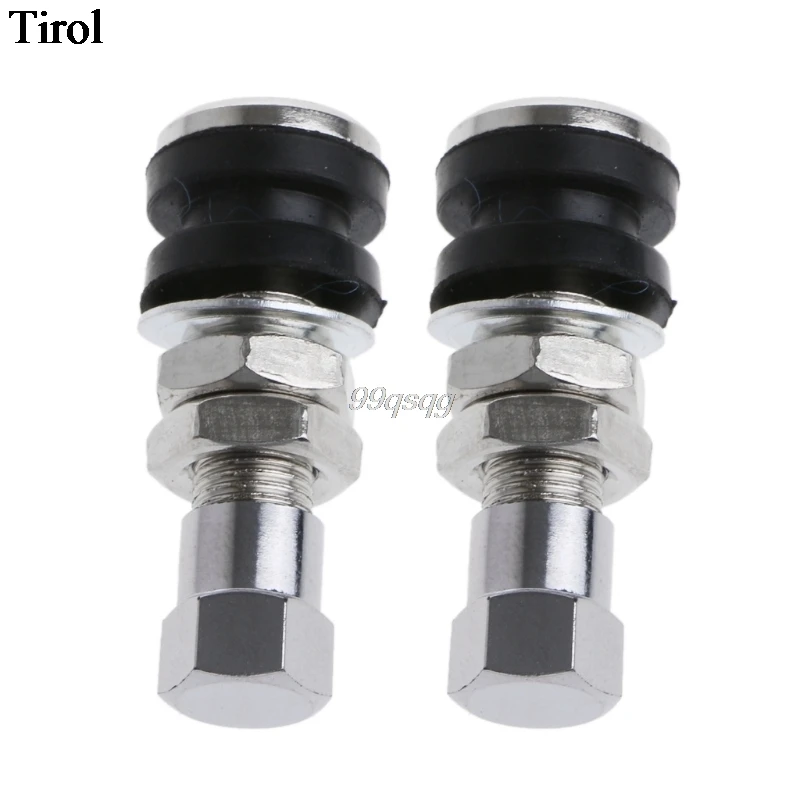 

1pair Tire Wheel Schrader Valve Tubeless No Tube Stem Motorcycle Car Bike ATV Bicycle Drop shipping