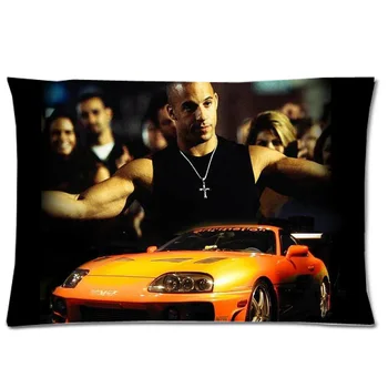 

Cool DIY Pillowcase&Pillowslip!The Fast and the Furious Style Decorative Pillow Case Cover(Twin Sides,20x30 Inch)