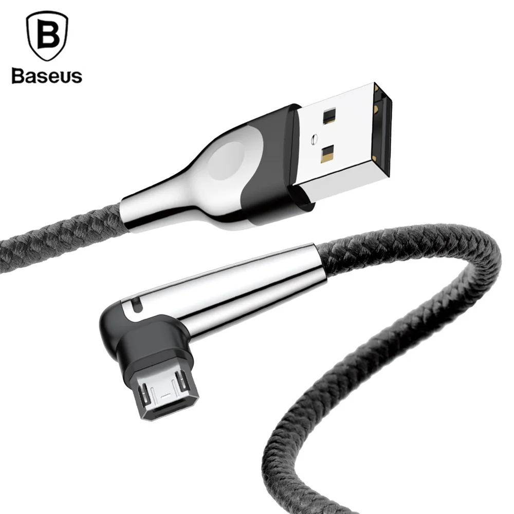 Baseus Реверсивный Micro USB кабель для samsung S6 S7 Xiaomi Redmi 4X Note 4 мобильный телефон Зарядное