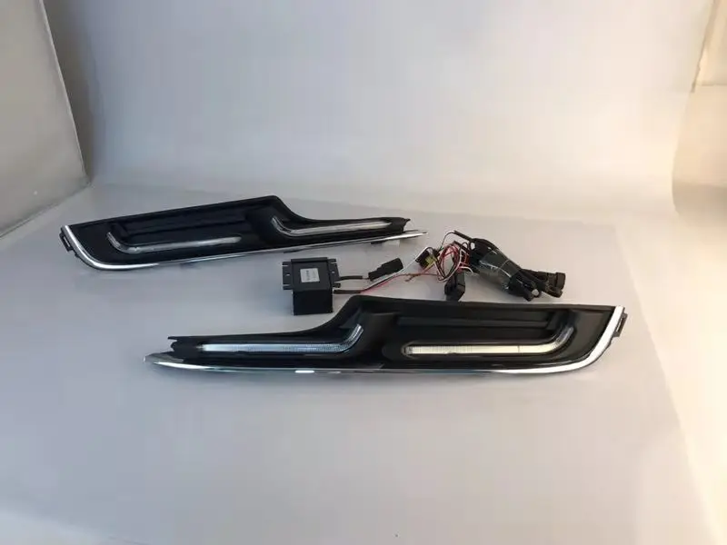 

eOsuns led drl daytime running light with dimmer for Volkswagen golf7 mk7 with wireless control
