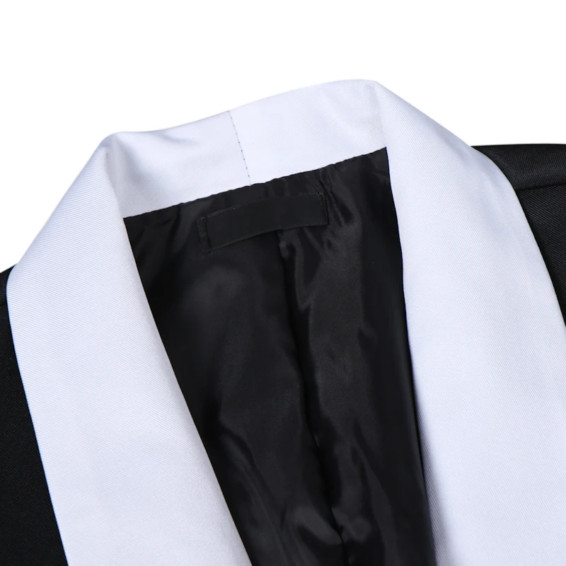 Блейзер Masculino Для мужчин одежда 2019 Весна Новый Большой Размеры свободный костюм Мужская Мода Повседневное черный Банкетный Платье Блейзер