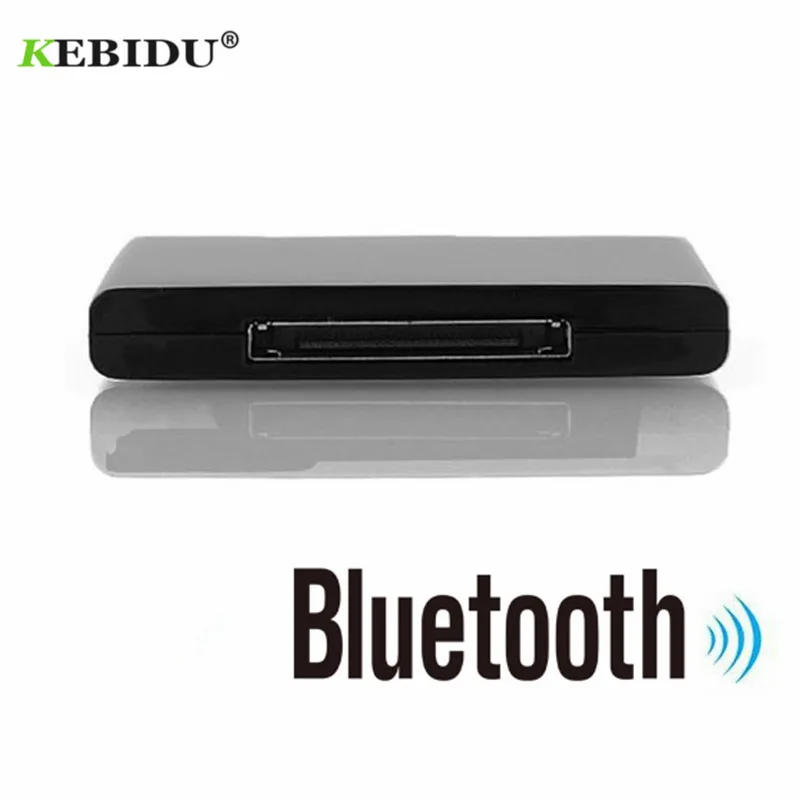 Kebidu Plug and Play Bluetooth A2DP Музыка Аудио 30 Pin приемник адаптер для смартфона динамик док аудио музыкальный приемник