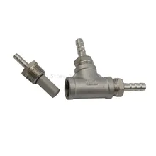 ПИВОВАРЕНИЕ из нержавеющей стали Встроенная аэрация/оксигенационный камень для диффузии 2 микрон-1/" MPT для домашнего пивоварения