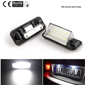 

2PCS 12v Number car license plate light Lamps 18 smd 6000K For BMW E36 318 320 323 325 328 M3 Car Exterior Accessories Plate