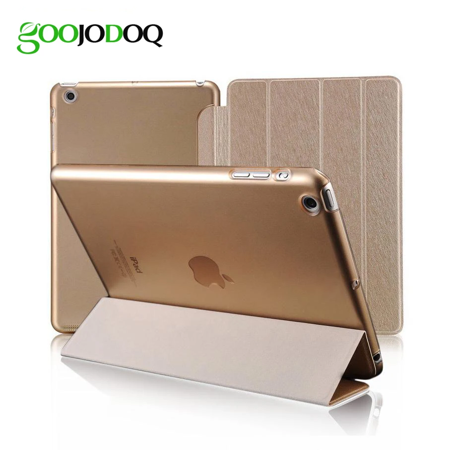 

For Apple mini 1 2 3 Ultra Thin Silk Slim Leather Smart Case Cover Stand Auto Sleep/Wake Screen Protector For iPad 2 3 4