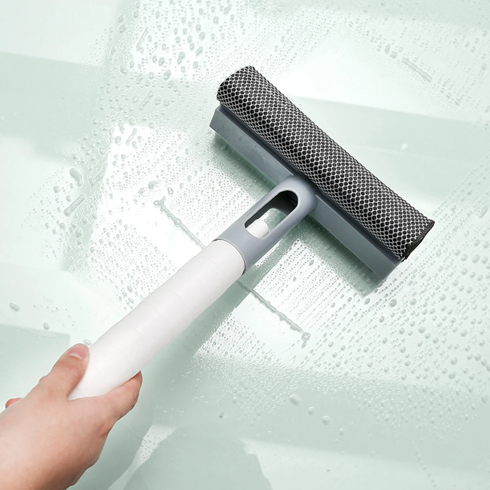 

Glass Cleaner Wiper Detachable Car Wash Sponge Multifunction Home Bathroom Glass Cleaner Window Cleaner Wiper With Handle #20