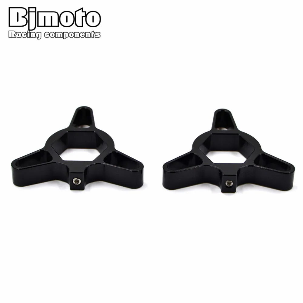 Pair Motorcycle 17mm CNC Alloy Racing Front Fork Preload Adjusters For Kawasaki ZX6R ZX9R ZX12R Yamaha YZF R6 YAF600 FAZER1000