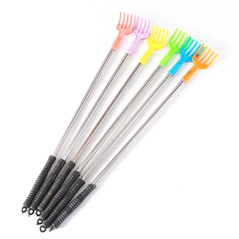 High Quality 1pc Portable Random Color Convenient Claw Telescopic Back Scratcher For Massage 46*3.8cm