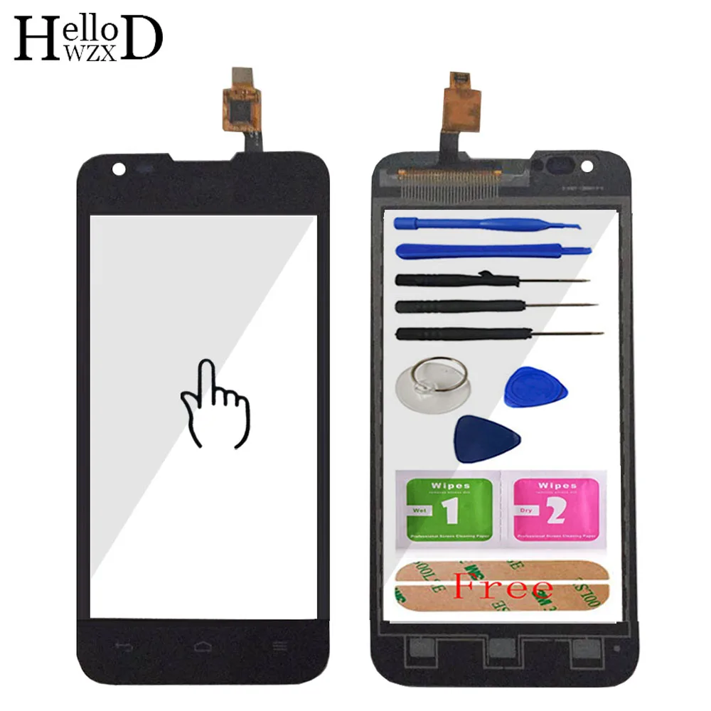 

Touch Screen Front Glass For HuaWei Y550 Y 550 Touch Screen Digitizer Touch Glass Panel Free Adhesive