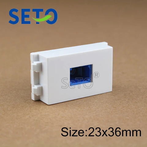 

SeTo 128 Type Fiber Optic SC Module SC Connector Keystone For Wall Plate Socket