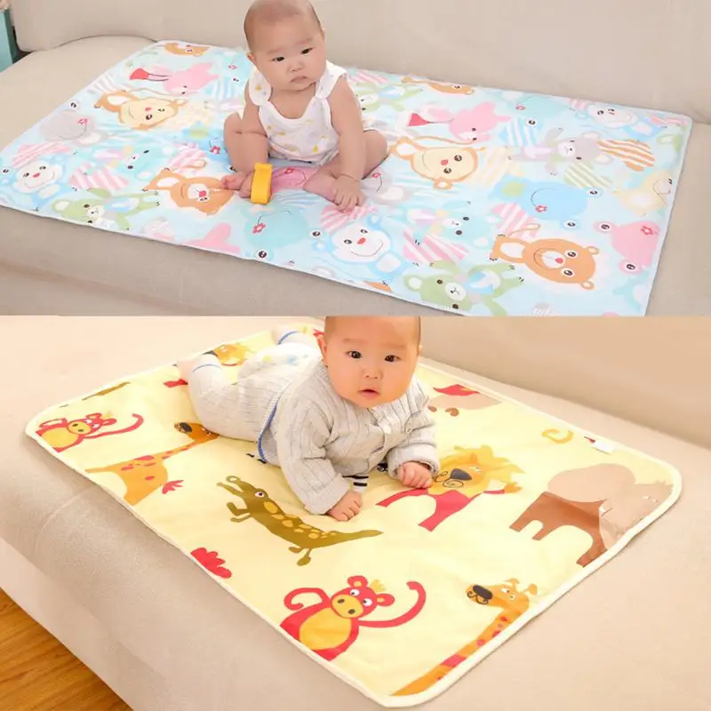 

Newborn Baby Diapers Changing Mattress Waterproof Baby Nappy Changing Cover Infant Bedding Urine Pad Portable Kids Cotton Mats