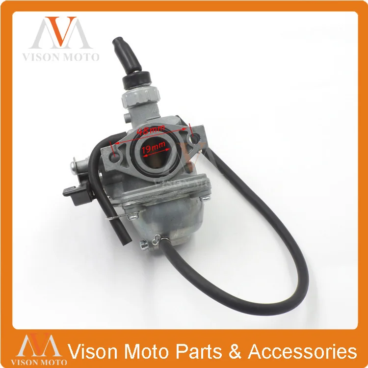 Высокая производительность VM16 PZ19 19 мм Карбюратор Carb для мотоцикла Dirt Bike ATV QUAD 70cc