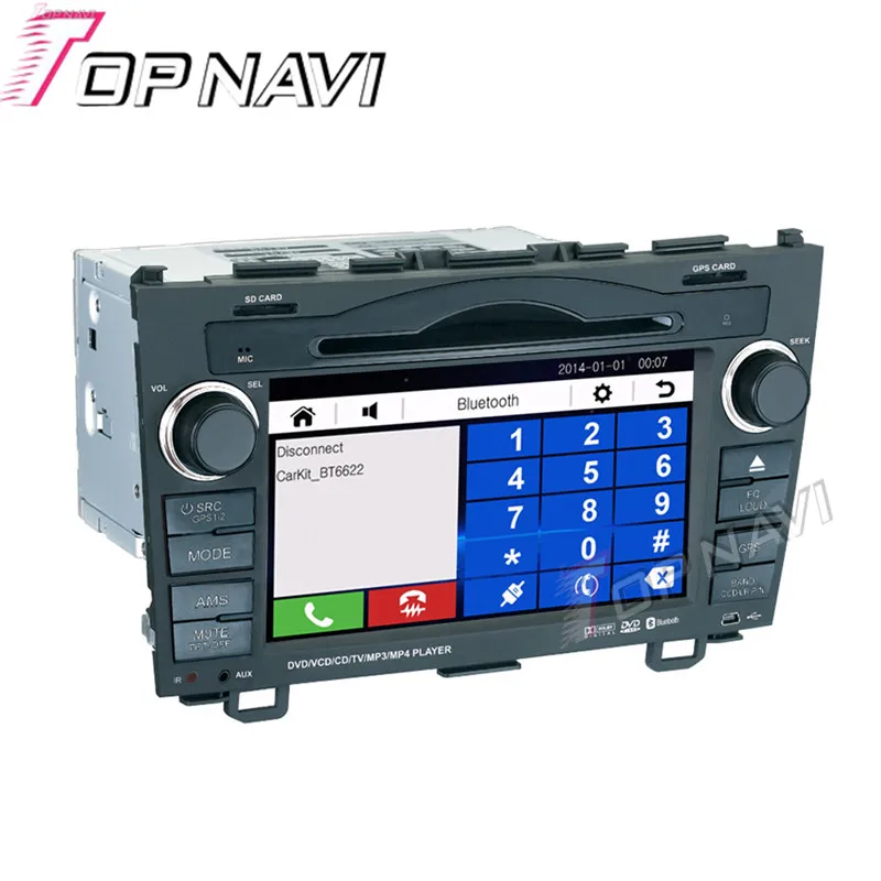 Sale Topnavi 7" Car DVD GPS For Honda CRV 2006 2007 2008 2009 2010 2011 Car Radio Multimedia Audio Stereo In Dash,Wince System 13