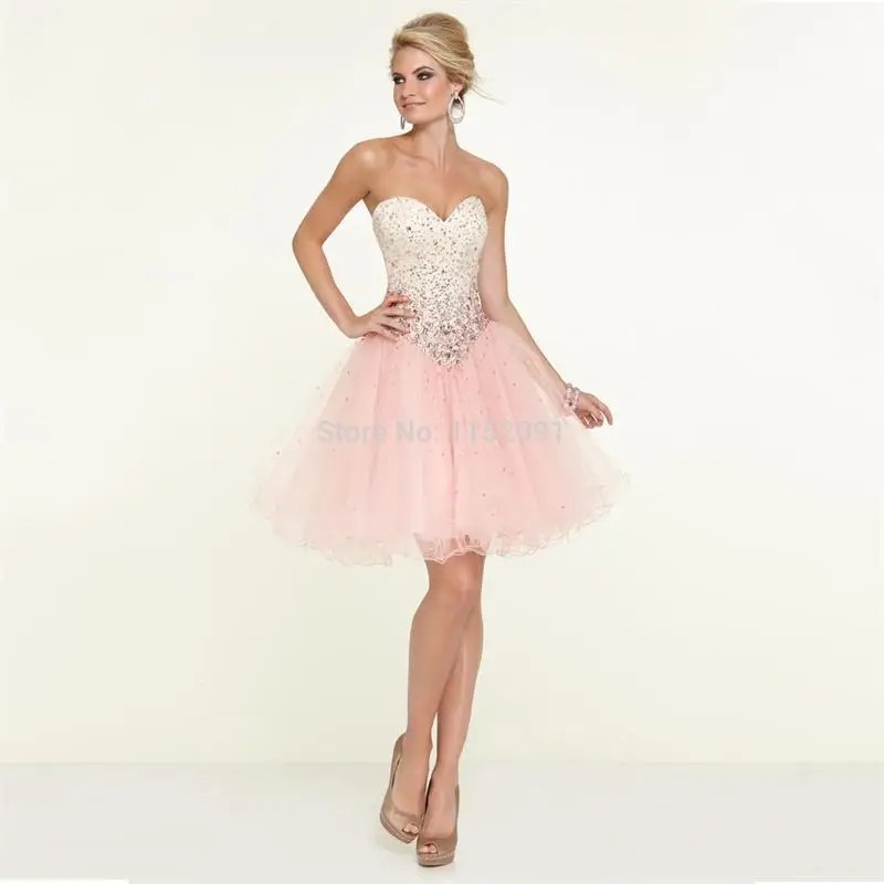 pink grade 8 grad dresses