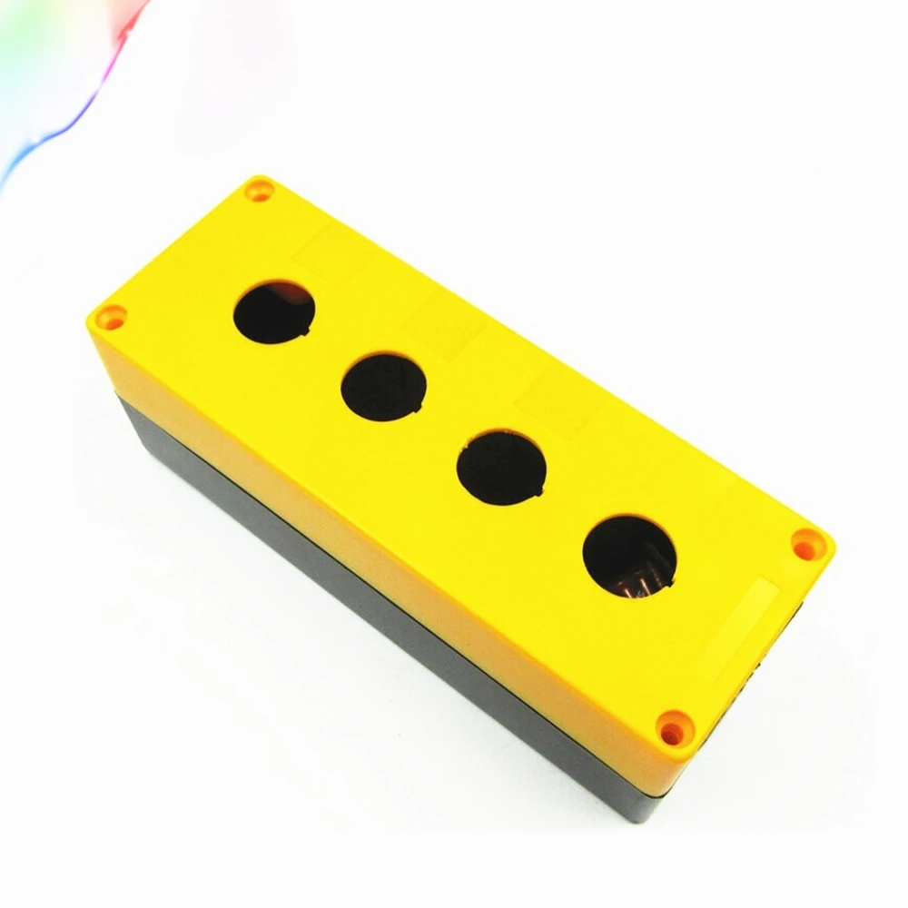 

Three Holes 22mm BX4-22 Equipment Lift Elevator Urgent Emergency Stop Control Push Button Switch Box Fireproof Waterproo