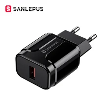 Зарядное устройство SANLEPUS, 18 Вт, USB, быстрая зарядка, 3,0, зарядное устройство для мобильных телефонов, QC3.0, для iPhone x, 8, 7, iPad, samsung, s9, s8, Xiaomi, huawei