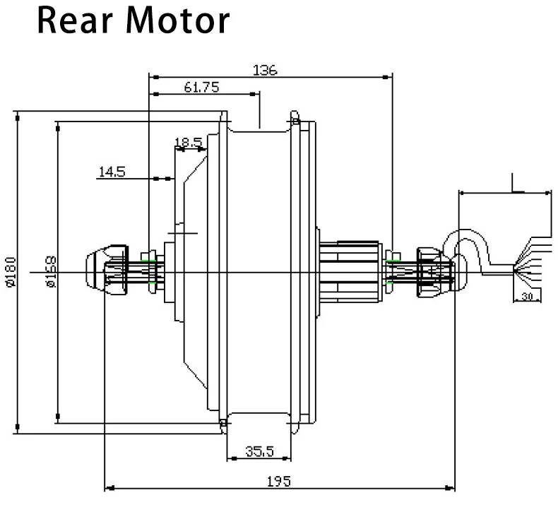 Perfect 48V 500W ebike kit Bafang 8FUN Front Rear Hub Motor Wheel for Bicycle Electric bike conversion kit motor wheel brushless gear 5 Perfect 48V 500W ebike kit Bafang 8FUN Front Rear Hub Motor Wheel for Bicycle Electric bike conversion kit motor wheel brushless gear 5