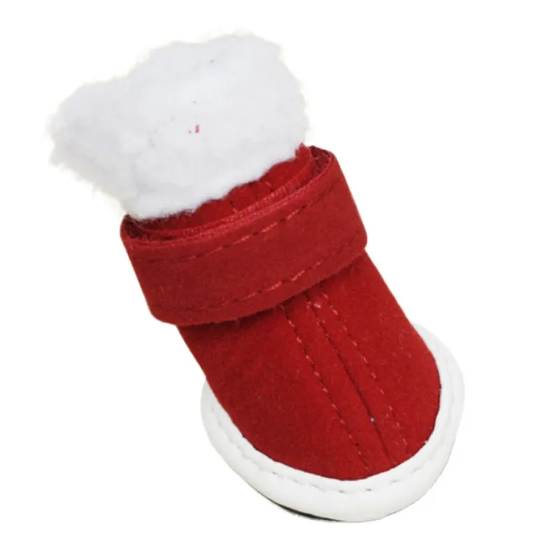 Новый рождественский против скольжения теплая обувь собака Чихуахуа сапоги щенок обувь для маленьких собак подарок на Новый год для