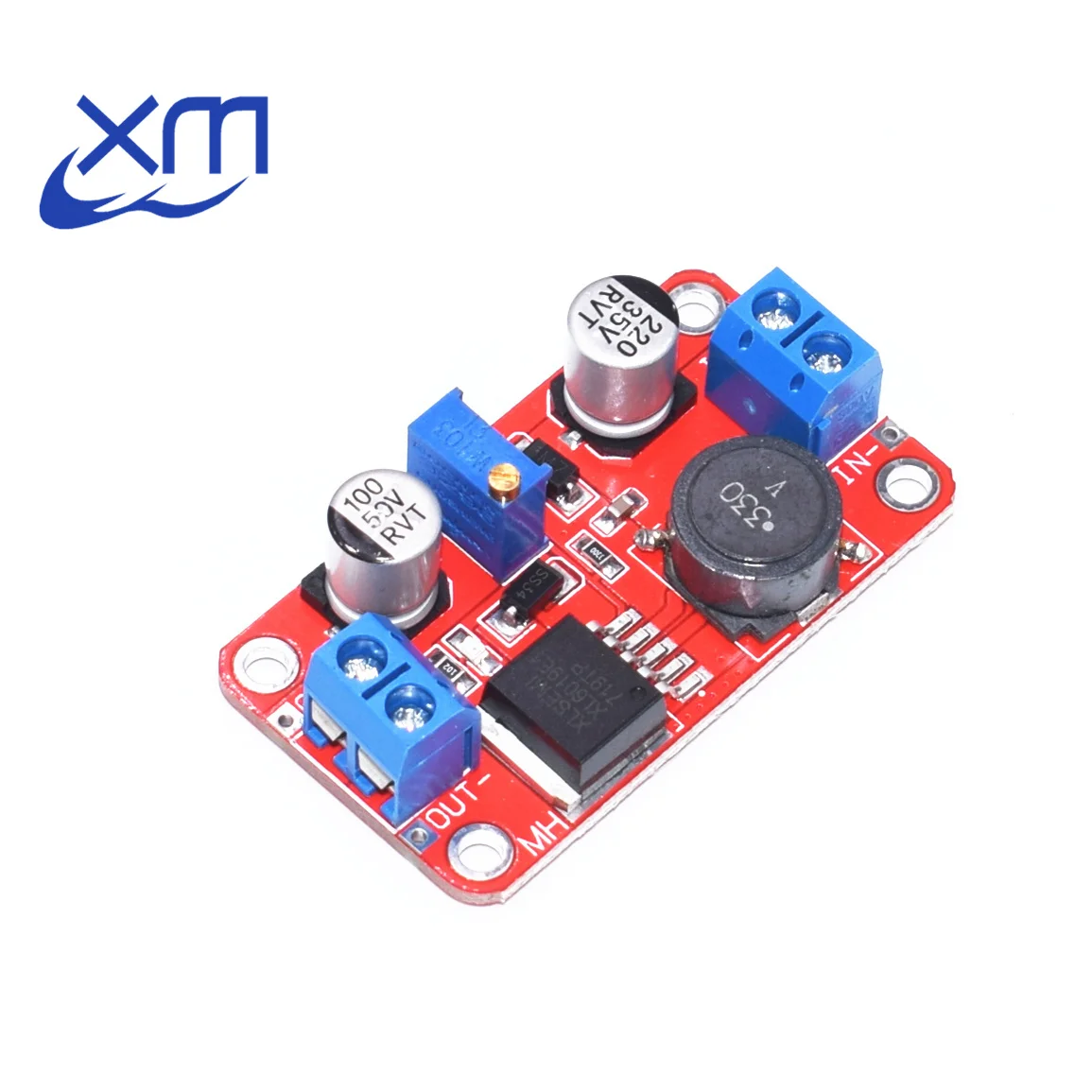 

1PCS DC-DC boost power supply module XL6019 voltage stabilized power supply module output 5V/12V/24V adjustable H12