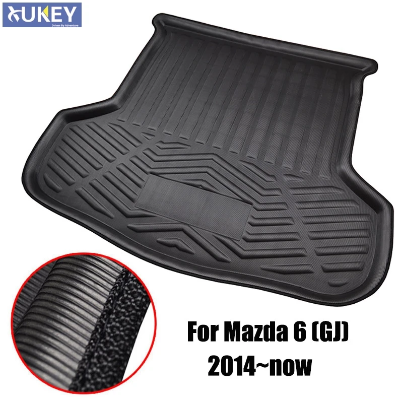 

Boot Mat Rear Trunk Liner Cargo Floor Luggage Tray Carpet Protector Fit For Mazda 6 Atenza m6 Gj 4-Dr Sedan 2014 - 2019 2015