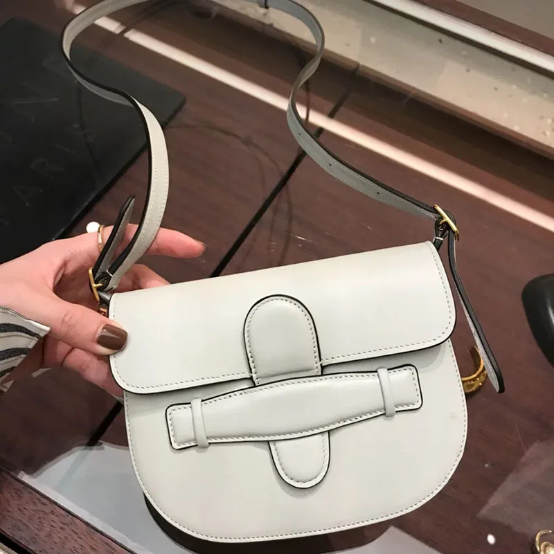 

2019 New Unique Famous Designer Saddle Alligator Shoulder Messenger Bags Women Purses and Handbags